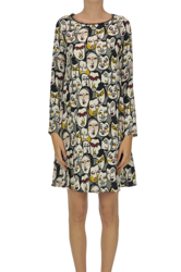 Printed crepè dress características