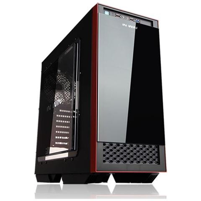 503 Midi-Tower - schwarz / rot