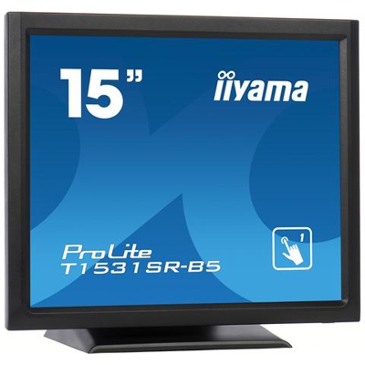 Monitor 15'' LED TN Touchscreen T1531SR-B5 1024x768 Tempo di Risposta 8 ms