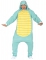 Costume da piccolo mostro tartaruga per adulto