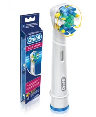 Oral-B Floss Action Testine Di Ricambio Per Spazzolino Elettrico 3 Ricambi