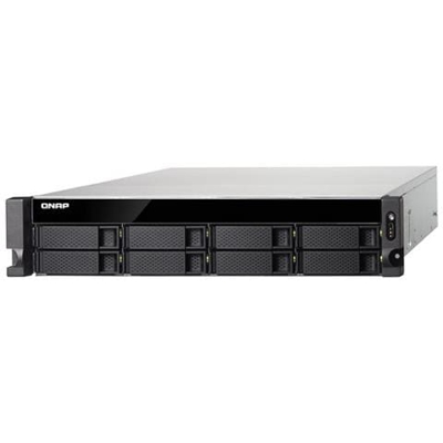 NAS TS-873U-RT 8 Slot 3.5'' / 2.5'' Interfacce 4 x Gigabit Ethernet / 2 x USB 3.0 Ram 8 GB