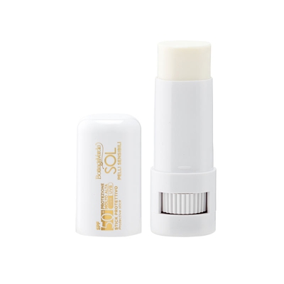 SOL pelli sensibili - Barra protectora - efecto barrera - protección especial para pieles sensibles - con aceite de Jojoba - protección muy alta SPF50