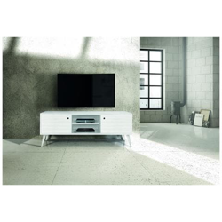 Porta Tv 160x45 H. 55 Abete Bianco Spazzolato precio