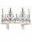 Diadema metallico deluxe da principessa con perle per adulto precio