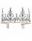 Diadema metallico deluxe da principessa con perle per adulto