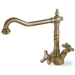 Miscelatore Doppio Comanco Tago in Ottone Dimensioni 235 x 235 mm características