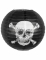 Lanterna in carta pirata Jolly Roger nera