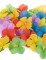 Confezione da 24 fiori hawaiani di stoffa