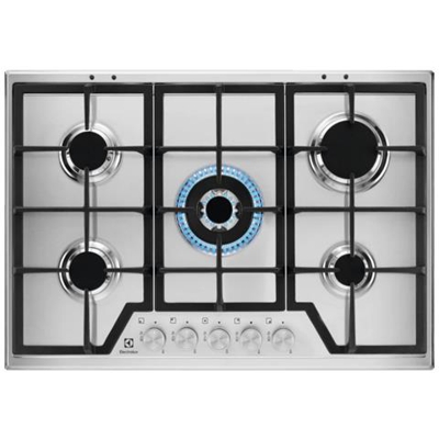 Piano Cottura KGS 7536 SX a Gas 5 Fuochi Gas Colore Inox