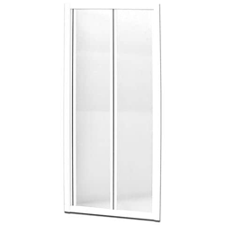 BOX DOCCIA A NICCHIA DUE 2 ANTE CON SOFFIETTO SERIE YORK Cabina Bagno 97-101 en oferta