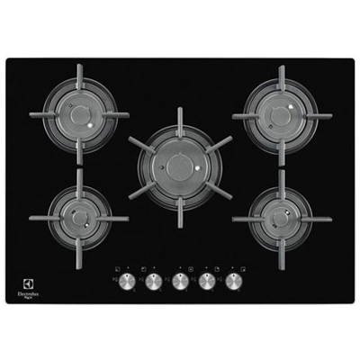 Piano Cottura PVF 750 UON a Gas 4 Fuochi Gas Colore Nero