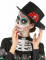 Cappello a cilindro Dia de los muertos per adulto en oferta