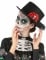 Cappello a cilindro Dia de los muertos per adulto