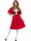 Costume da principessa del bosco rossa per donna en oferta