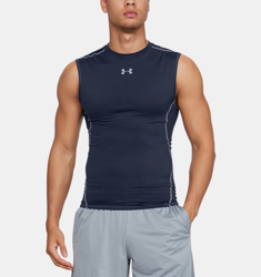 Maglia HeatGear® Armour Sleeveless Compression da uomo en oferta