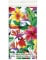 Tovaglia in plastica colorata con motivi tropicli características