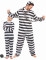 Costume di coppia da prigionieri per padre e figlio