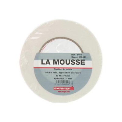 Double Face Schiuma Bianca Scapa 5589 19 Millimetri X 10m X 5