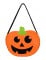 Borsetta a forma di zucca per Halloween