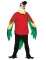 Costume multicolore da pappagallo adulto