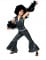 Costume da regina della discoteca per bambina características
