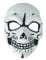 Maschera scheletro PVC adulto
