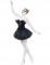 Tutù da ballerina nera per adulto