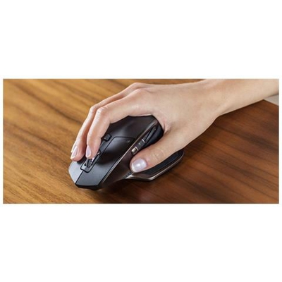 Mouse Wireless / Bluetooth MX Master For Business 5 Tasti 1600 dpi Colore Nero-Oro
