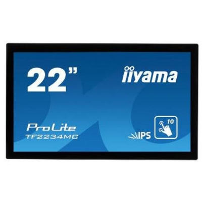 Display LFD 21.5'' LED IPS Multitouch ProLite TF2234MC-B6X 1920 x 1080 Full HD Tempo di Risposta 8 ms