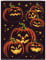Adesivi per finestre zucca nera Halloween precio