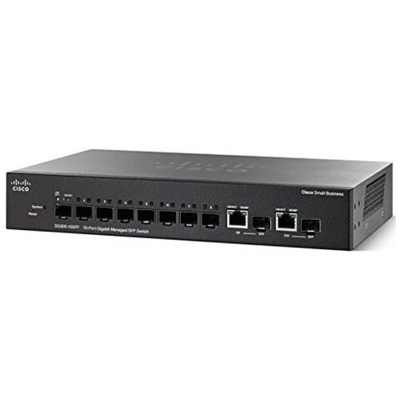 Switch Serie 350 con 10 Porte Gigabit Ethernet 10/100/1000