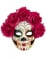 Maschera dia de los muertos rose rosse adulto en oferta