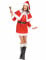 Costume da Mamma Natale corto per donna en oferta