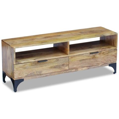Mobile Porta Tv In Legno Di Mango 120x35x45 Cm