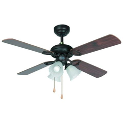 Lisboa Ventilatore da Soffitto Marrone con Luce precio
