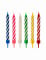 12 Candele di compleanno multicolore características