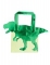 5 Buste regalo dinosauro metallizzato