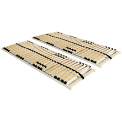 Reti A Doghe 2 Pz 7 Zone Con 28 Doghe In Legno Fsc 90x200 Cm precio