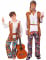 Costume Coppia Hippy padre e figlio precio