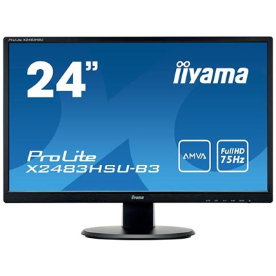 Monitor 23,8'' LED A-MVA ProLite X2483HSU-B3 1920 x 1080 Full HD Tempo di Risposta 4 ms