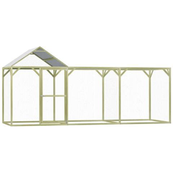 Pollaio 4,5x1,5x2 M In Legno Di Pino Impregnato Fsc en oferta