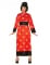 Costume cinese rosso donna características
