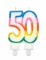 Candelina arcobaleno per compleanno 50 anni