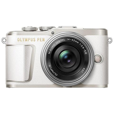 Fotocamera Mirrorless Olympus PEN E-PL9 + 14-42mm Colore Bianco