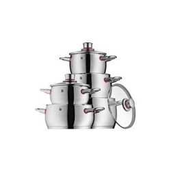 Set Pentole 5 pezzi in acciaio inox 18/10 serie Quality One en oferta