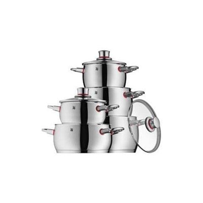 Set Pentole 5 pezzi in acciaio inox 18/10 serie Quality One