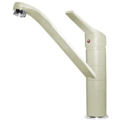 Miscelatore Monocomando Modello Teseo 22 x 18 cm Colore Bianco Antico 62