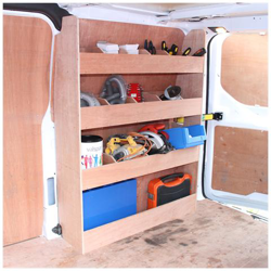 Scaffale Per Furgone Ford Transit In Compensato 102cm X 30cm X 136cm características