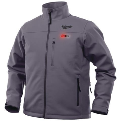 Giacca Termica Milwaukee Grigio M12 Hjgrey4-0 Taglia S 4933464328 Senza Batteria E Caricabatterie